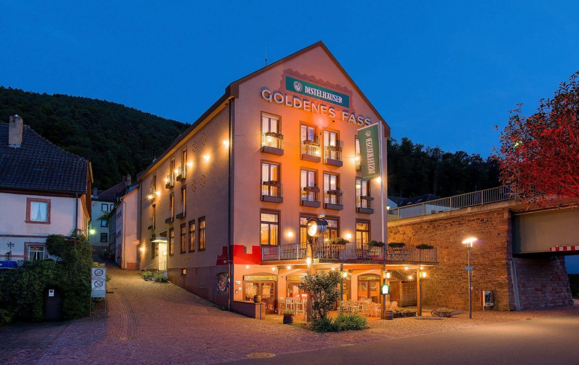 Hotel Goldenes Fass Freudenberg am Main Exteriér fotografie